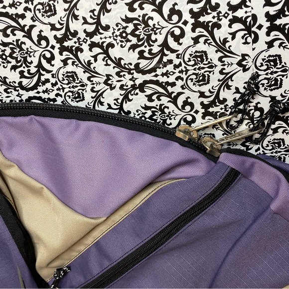 VINTAGE L.L Bean : Y2K 80’s 90’s unisex light purple utility crossbody backpack main image 7
